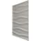 Ekena Millwork 19 5/8in. W x 19 5/8in. H Arlington EnduraWall Decorative 3D Wall Panel Covers 2.67 Sq. Ft. WP20X20ATCGH - alternate 2